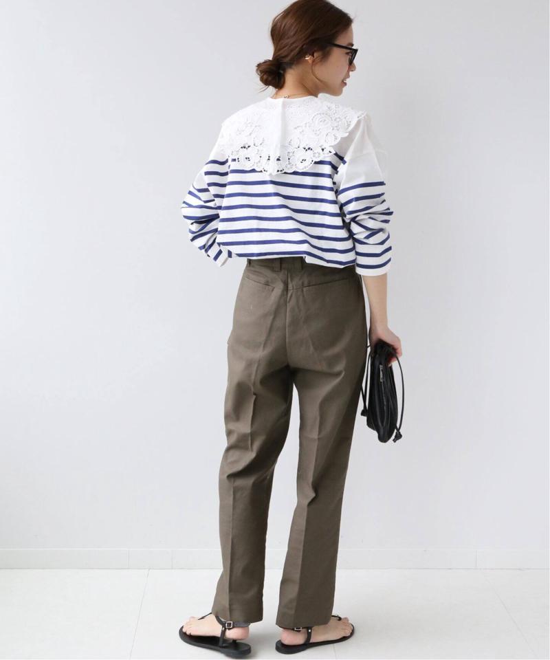 パネルボーダーボートネックTEE◆（JOURNAL STANDARD relume）