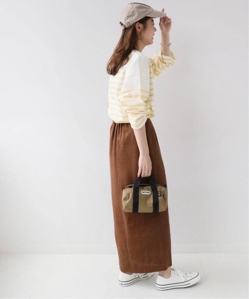 パネルボーダーボートネックTEE◆（JOURNAL STANDARD relume）