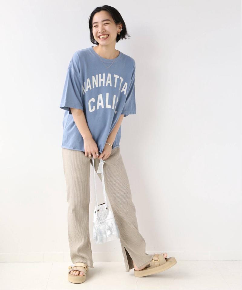 【THE DAY ON THE BEACH】cut off t-shirts：Tシャツ◆（JOURNAL STANDARD relume）