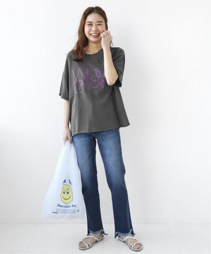 【THE DAY ON THE BEACH】cut off t-shirts：Tシャツ◆（JOURNAL STANDARD relume）
