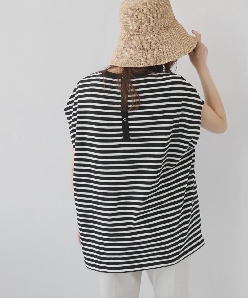 フレンチスリーブボーダーTEE◆（JOURNAL STANDARD relume）