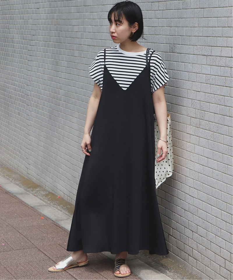 フレンチスリーブボーダーTEE◆（JOURNAL STANDARD relume）
