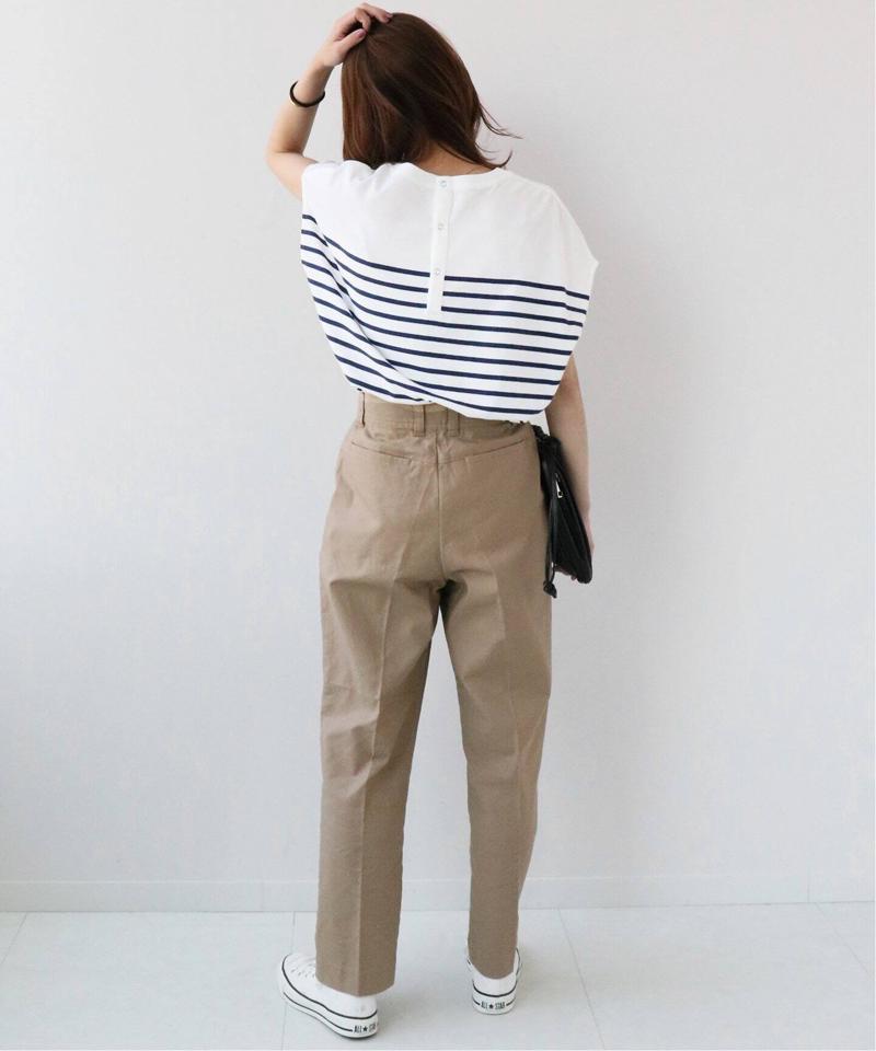 フレンチスリーブボーダーTEE◆（JOURNAL STANDARD relume）