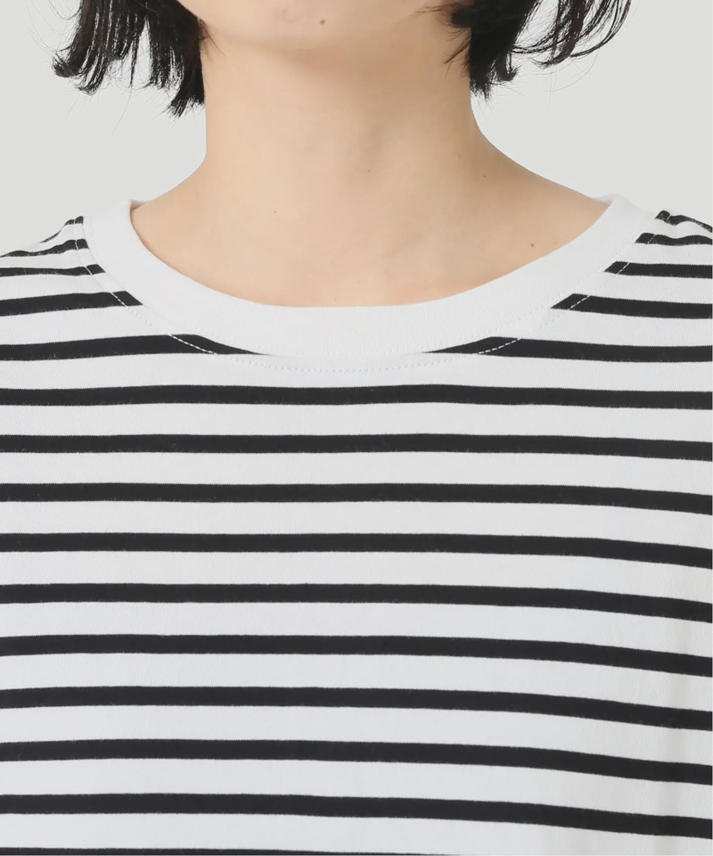 フレンチスリーブボーダーTEE◆（JOURNAL STANDARD relume）