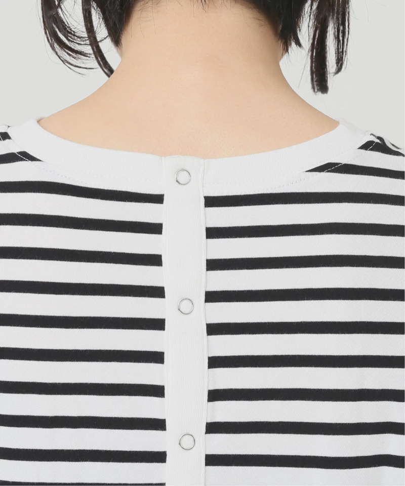 フレンチスリーブボーダーTEE◆（JOURNAL STANDARD relume）