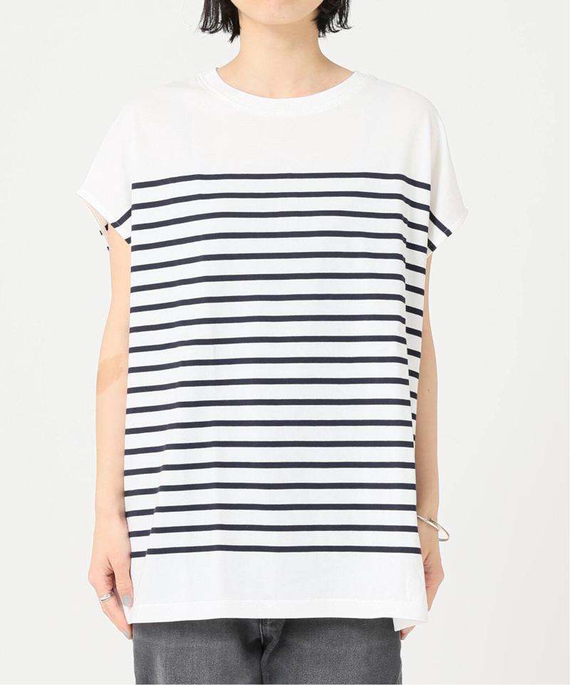 フレンチスリーブボーダーTEE◆（JOURNAL STANDARD relume）
