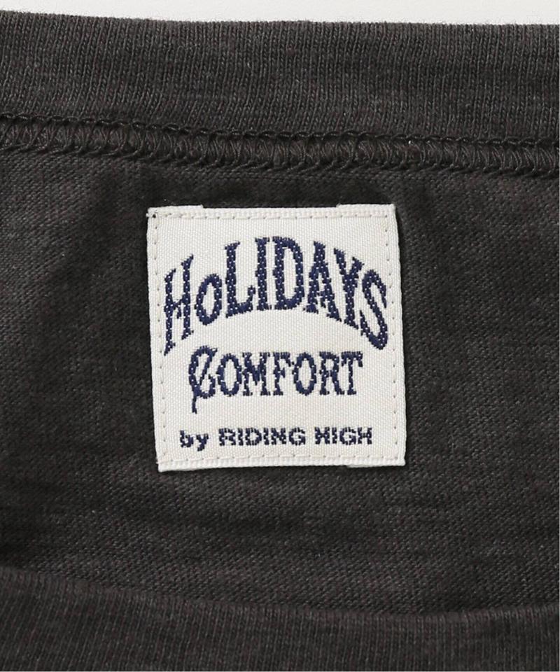【HOLIDAYS COMFORT】ラフィテンジクTEE：別注Tシャツ◆（JOURNAL STANDARD relume）