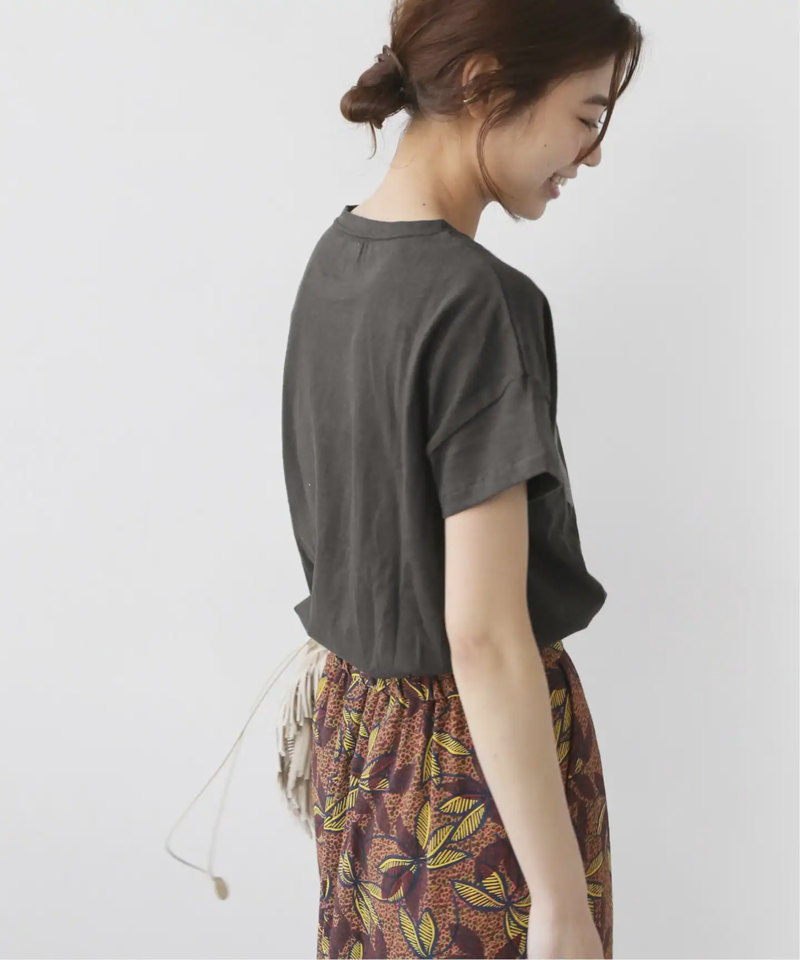 【HOLIDAYS COMFORT】ラフィテンジクTEE：別注Tシャツ◆（JOURNAL STANDARD relume）