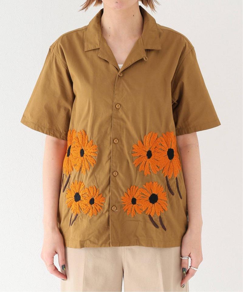 【NOMA t.d.】 FLORAL EMB SS SHIRT：シャツ◆（JOURNAL STANDARD relume）