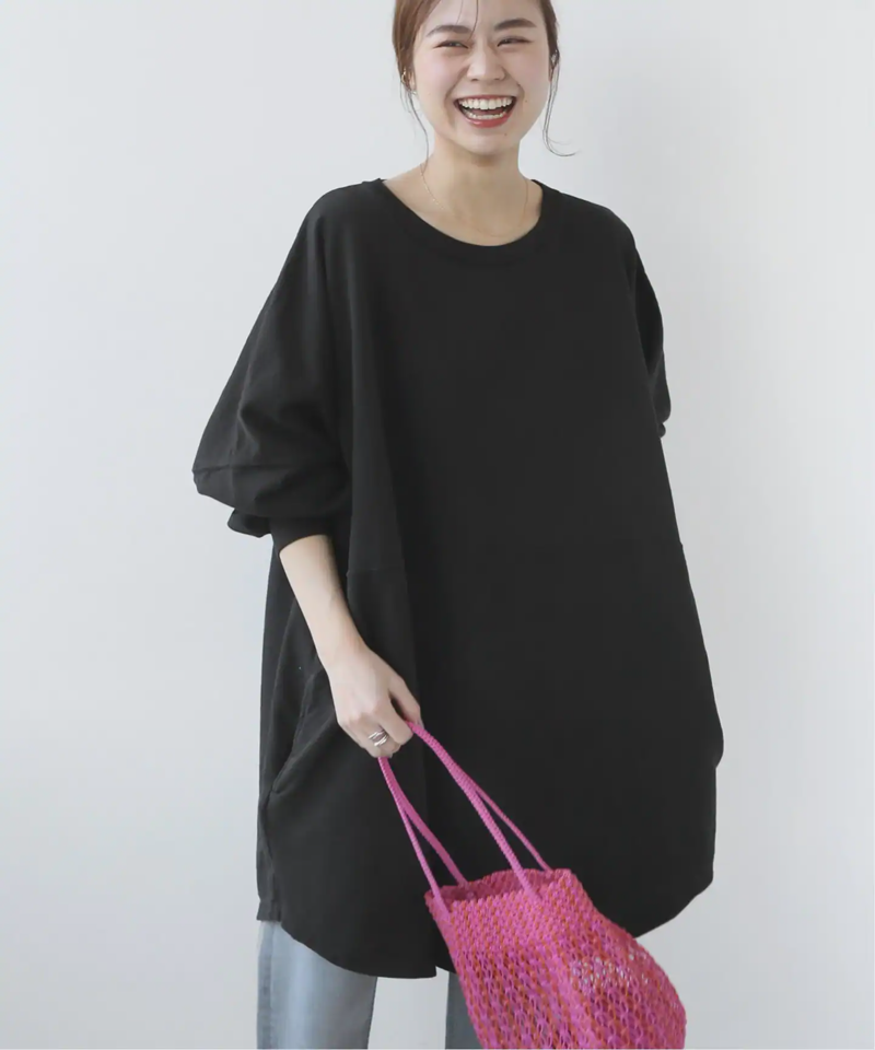 【LA APPAREL 】RELUME French Terry Oversized PO：別注カットソー◆（JOURNAL STANDARD relume）