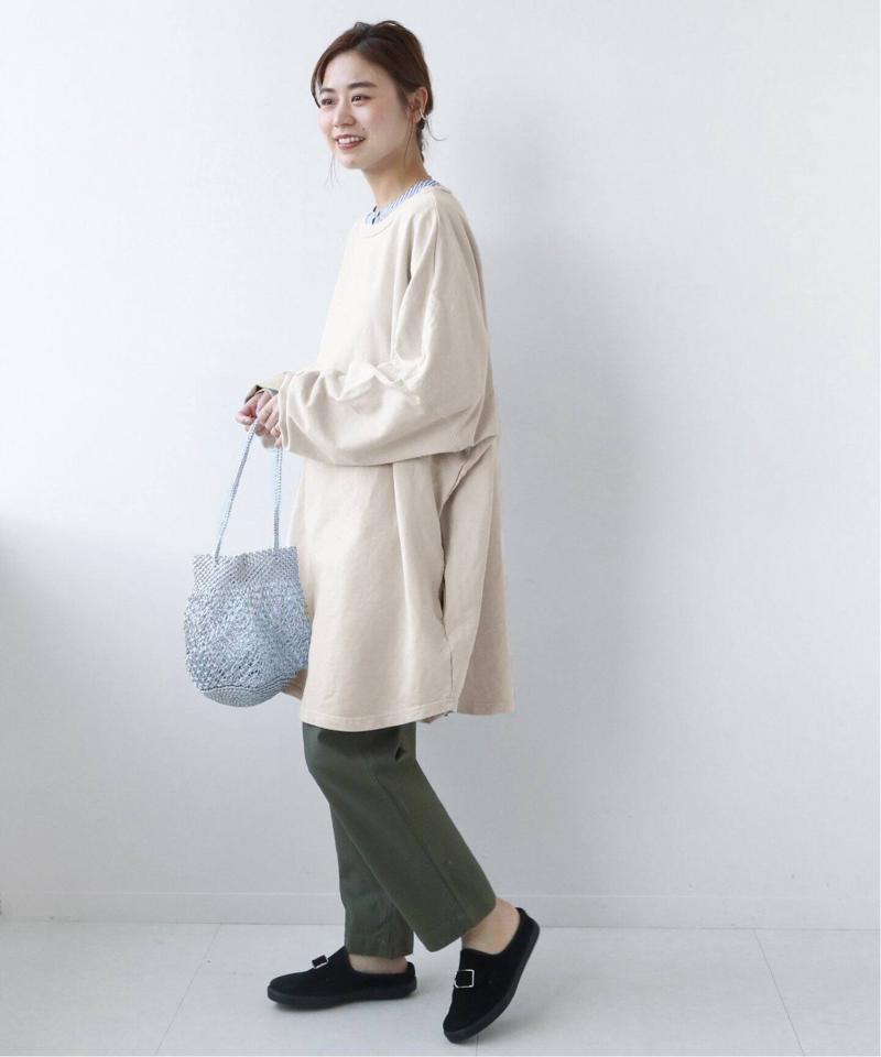【LA APPAREL 】RELUME French Terry Oversized PO：別注カットソー◆（JOURNAL STANDARD relume）