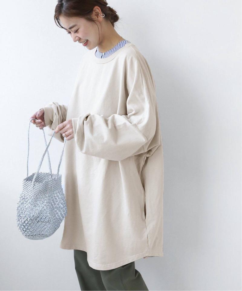 【LA APPAREL 】RELUME French Terry Oversized PO：別注カットソー◆（JOURNAL STANDARD relume）
