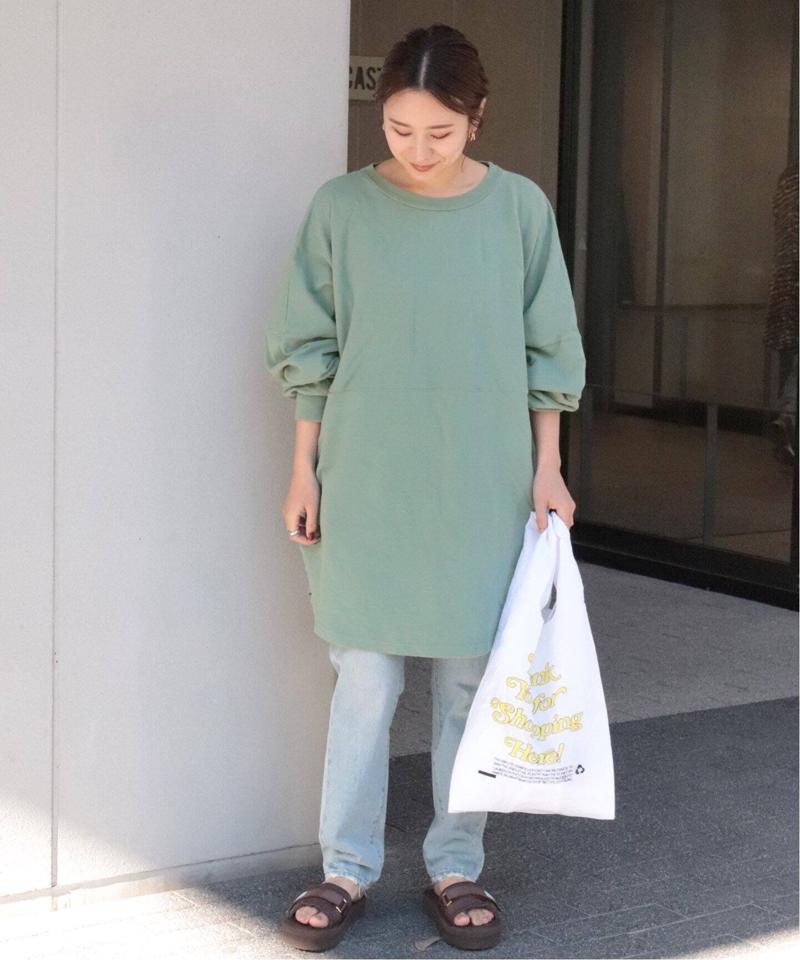 【LA APPAREL 】RELUME French Terry Oversized PO：別注カットソー◆（JOURNAL STANDARD relume）