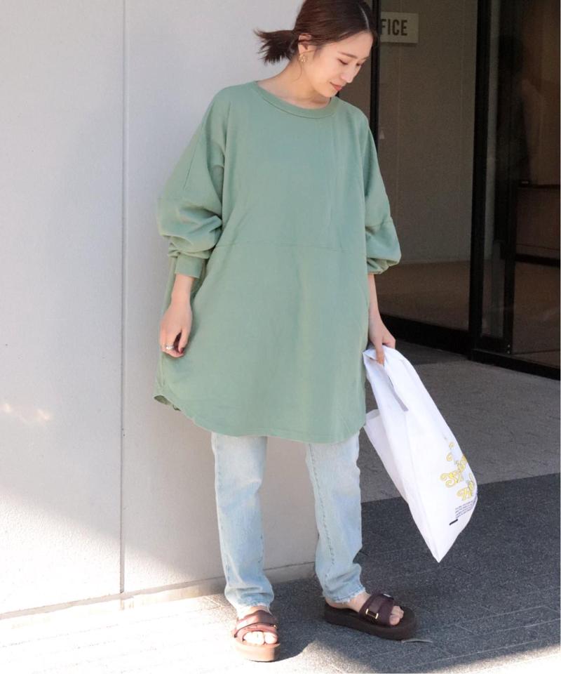 【LA APPAREL 】RELUME French Terry Oversized PO：別注カットソー◆（JOURNAL STANDARD relume）