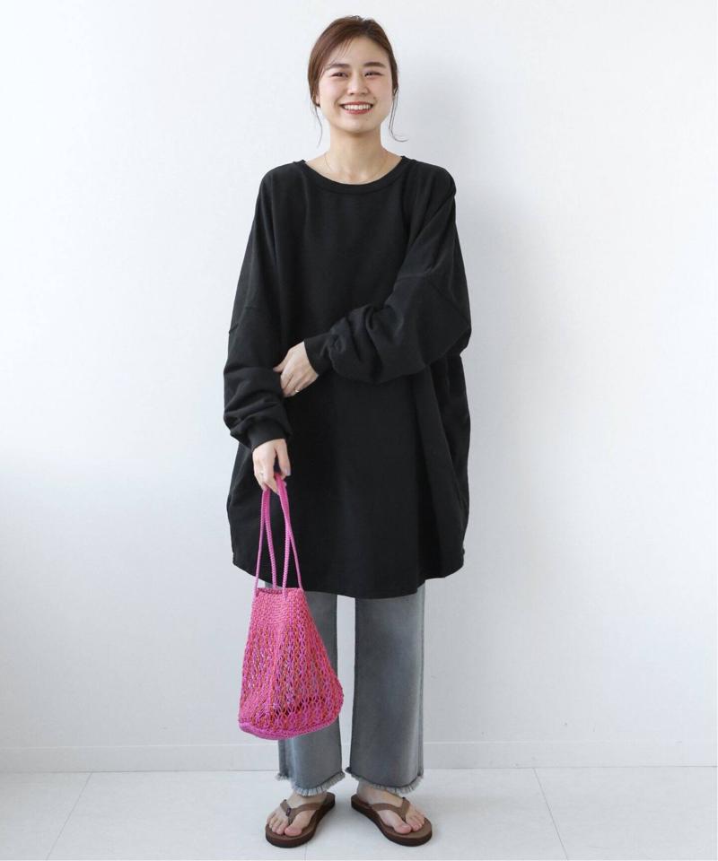 【LA APPAREL 】RELUME French Terry Oversized PO：別注カットソー◆（JOURNAL STANDARD relume）