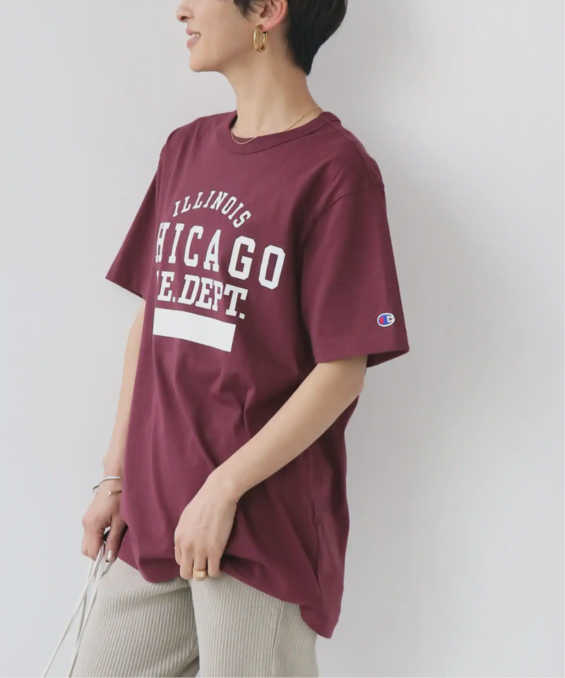 【CHAMPION/チャンピオン】20s/1 USA Cotton Jersey：Tシャツ◆（JOURNAL STANDARD relume）