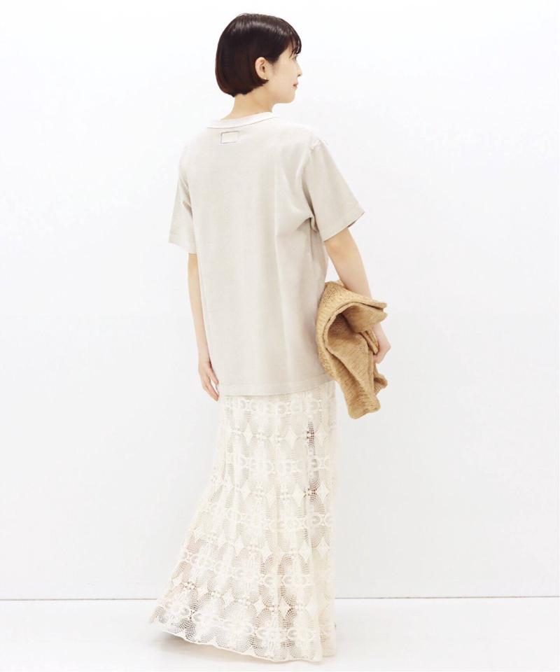 【THE NORTH FACE PPL】TNF PPL 7OZ PIGMENT DIE H/S ポケットTシャツ◆（JOURNAL STANDARD）