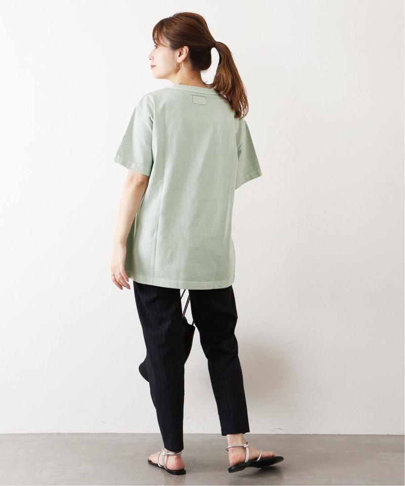 【THE NORTH FACE PPL】TNF PPL 7OZ PIGMENT DIE H/S ポケットTシャツ◆（JOURNAL STANDARD）