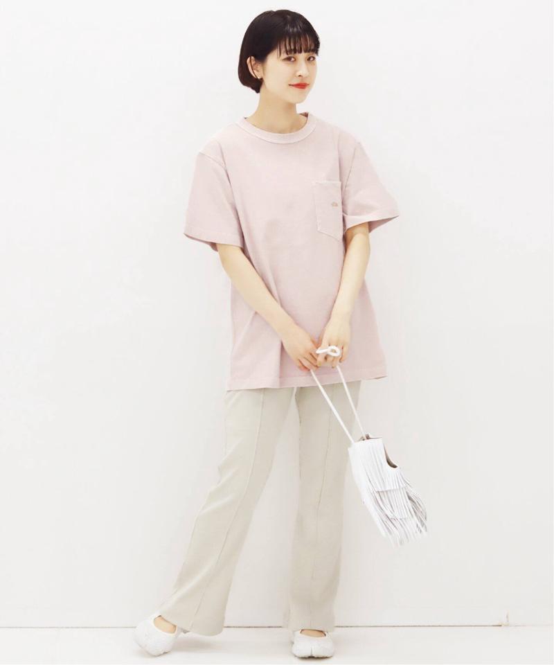 【THE NORTH FACE PPL】TNF PPL 7OZ PIGMENT DIE H/S ポケットTシャツ◆（JOURNAL STANDARD）