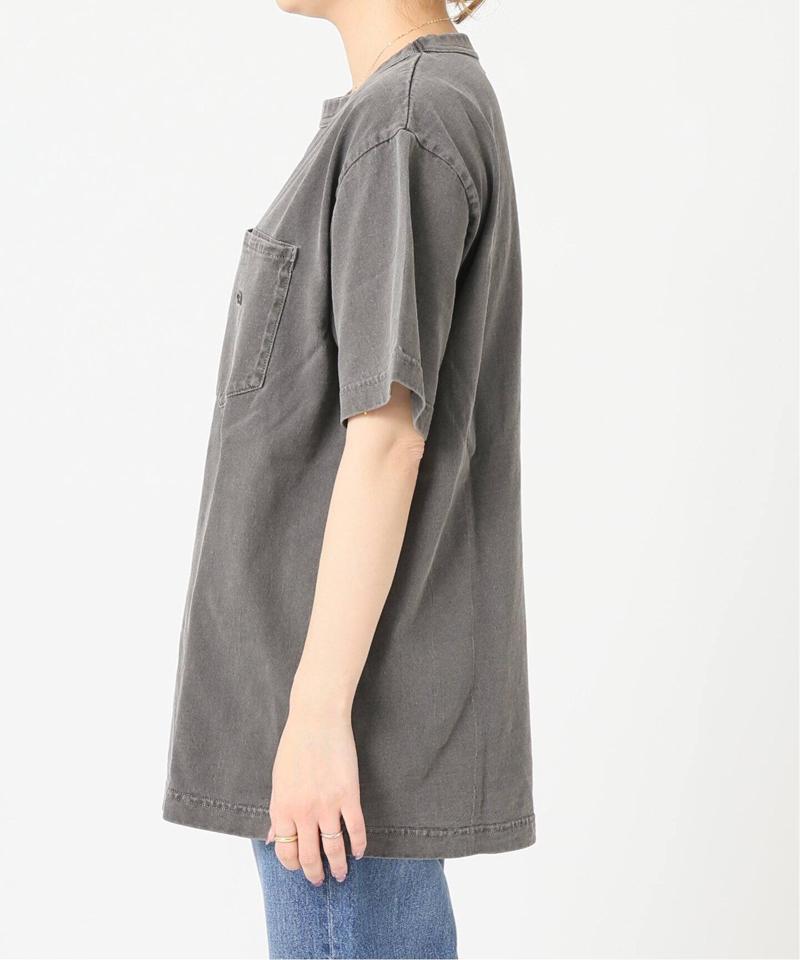 【THE NORTH FACE PPL】TNF PPL 7OZ PIGMENT DIE H/S ポケットTシャツ◆（JOURNAL STANDARD）