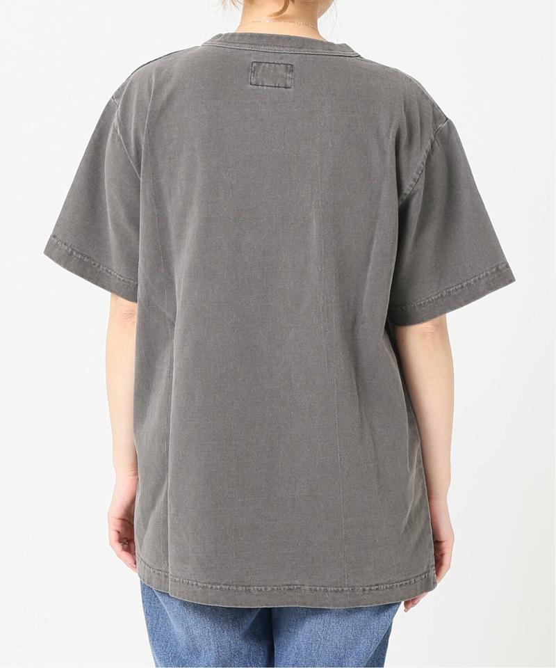 【THE NORTH FACE PPL】TNF PPL 7OZ PIGMENT DIE H/S ポケットTシャツ◆（JOURNAL STANDARD）