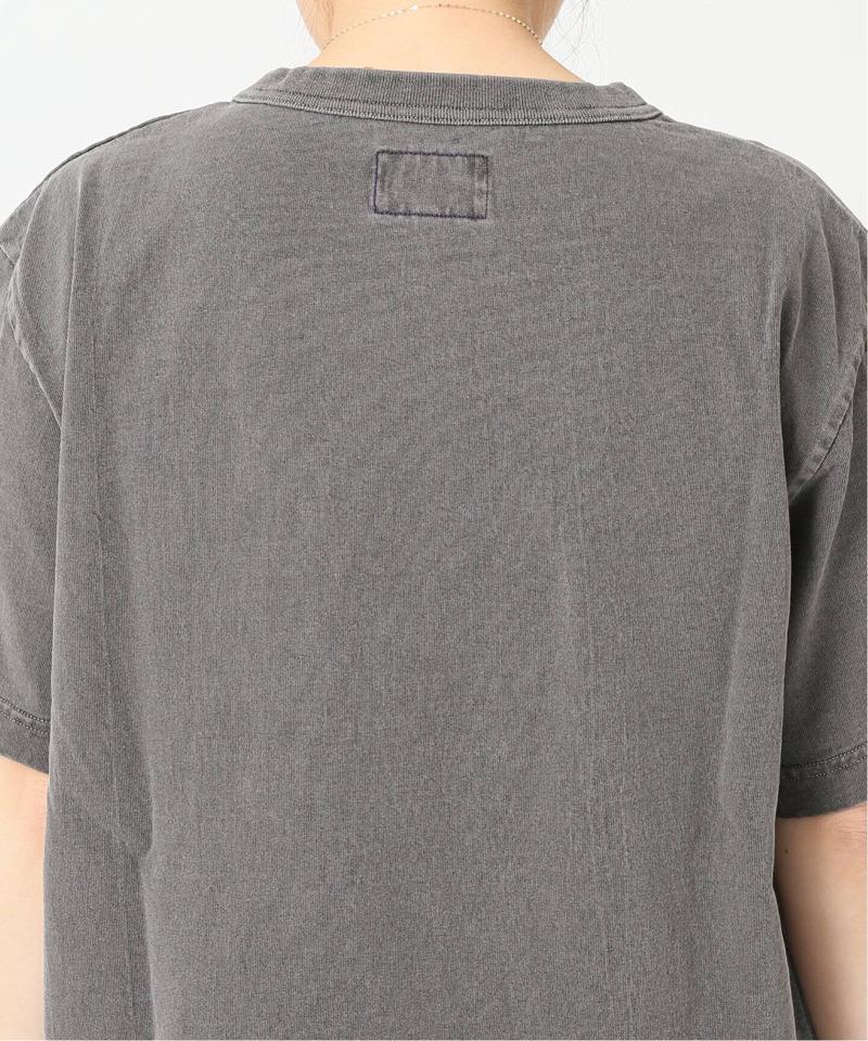 【THE NORTH FACE PPL】TNF PPL 7OZ PIGMENT DIE H/S ポケットTシャツ◆（JOURNAL STANDARD）