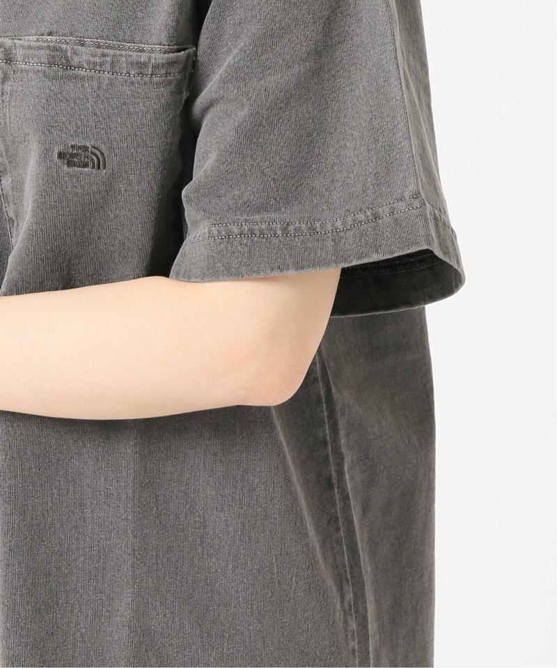 【THE NORTH FACE PPL】TNF PPL 7OZ PIGMENT DIE H/S ポケットTシャツ◆（JOURNAL STANDARD）