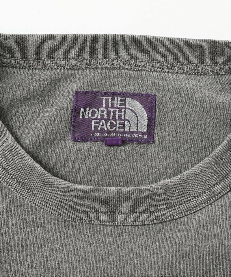 【THE NORTH FACE PPL】TNF PPL 7OZ PIGMENT DIE H/S ポケットTシャツ◆（JOURNAL STANDARD）