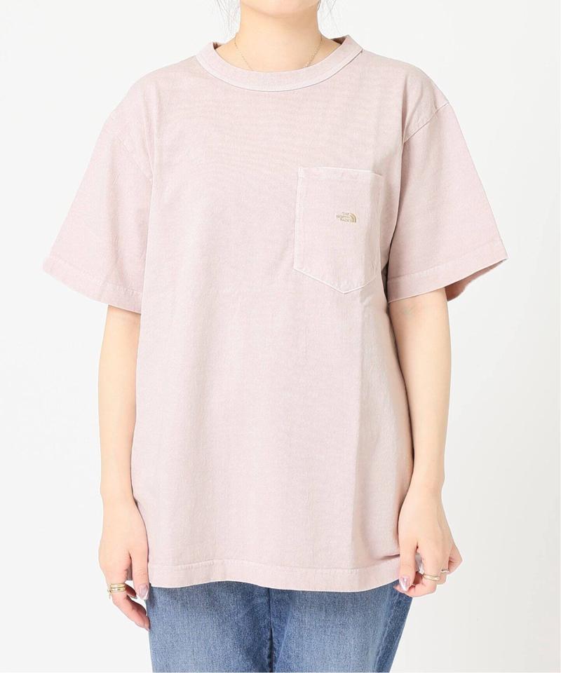 【THE NORTH FACE PPL】TNF PPL 7OZ PIGMENT DIE H/S ポケットTシャツ◆（JOURNAL STANDARD）