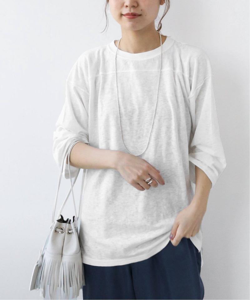 【HOLIDAYS COMFORT】FOOTBALL TEE：別注Tシャツ◆（JOURNAL STANDARD relume）