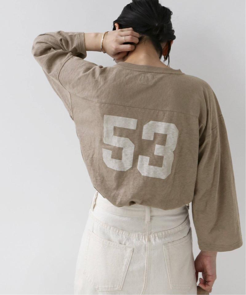 【HOLIDAYS COMFORT】FOOTBALL TEE：別注Tシャツ◆（JOURNAL STANDARD relume）