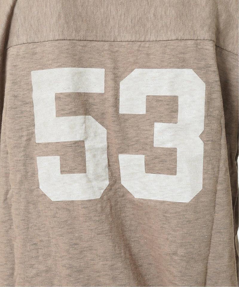 【HOLIDAYS COMFORT】FOOTBALL TEE：別注Tシャツ◆（JOURNAL STANDARD relume）