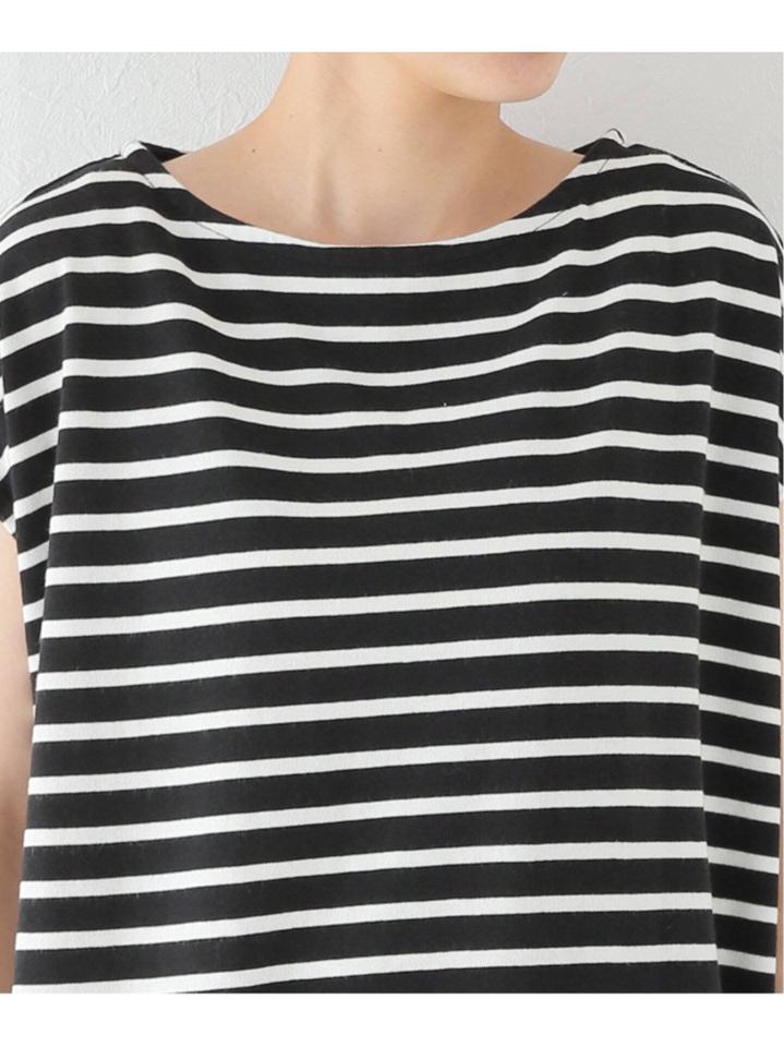 ボーダーフレンチスリーブTシャツ