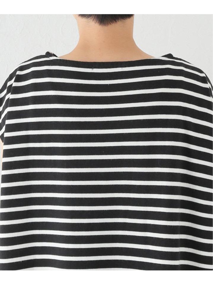 ボーダーフレンチスリーブTシャツ
