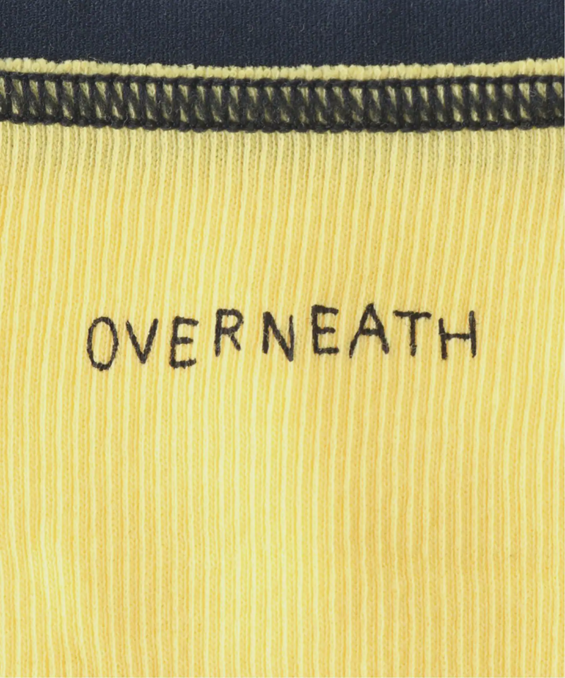 【OVERNEATH/オーバーニース】Briefs018リブ(High-waisted)：ショーツ（CITYSHOP）