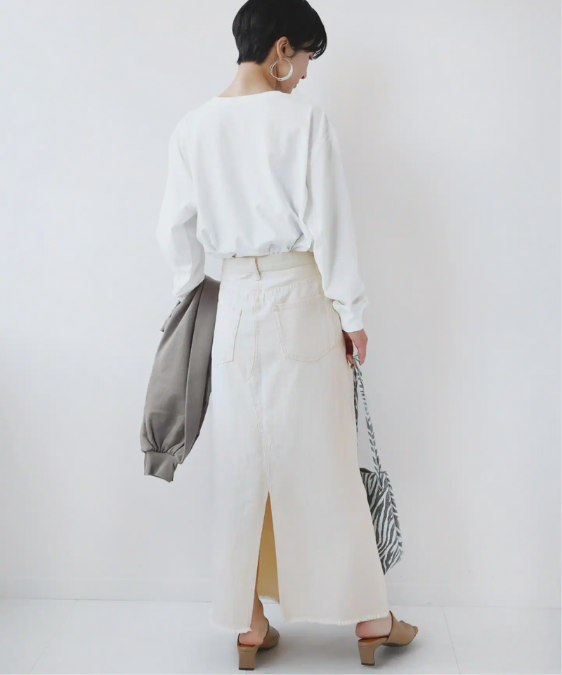 WALLプリントロングスリーブTシャツ◆（JOURNAL STANDARD relume）