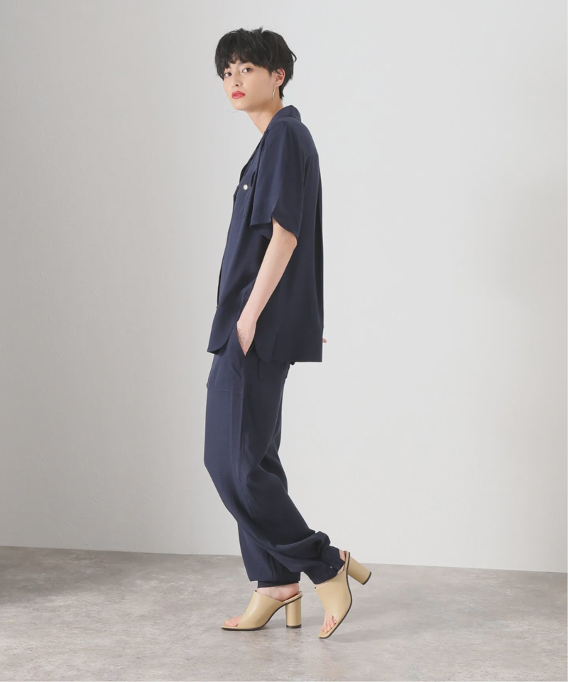 【GANNI/ガニー】Ripstop Ecovero SH：シャツ（JOURNAL STANDARD L'ESSAGE）