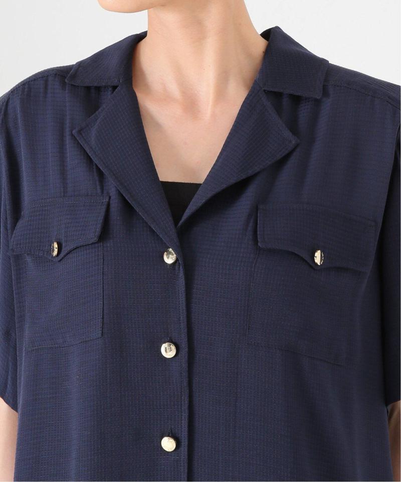 【GANNI/ガニー】Ripstop Ecovero SH：シャツ（JOURNAL STANDARD L'ESSAGE）
