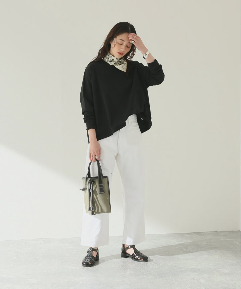 【STUDIO NICHOLSON/スタジオ ニコルソン】MERCREZED COTTON TOPS：カットソー（JOURNAL STANDARD）