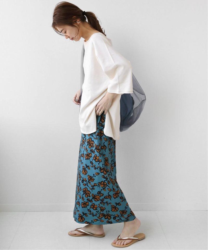 コットンスラブラグランスウェットTEE◆（JOURNAL STANDARD relume）