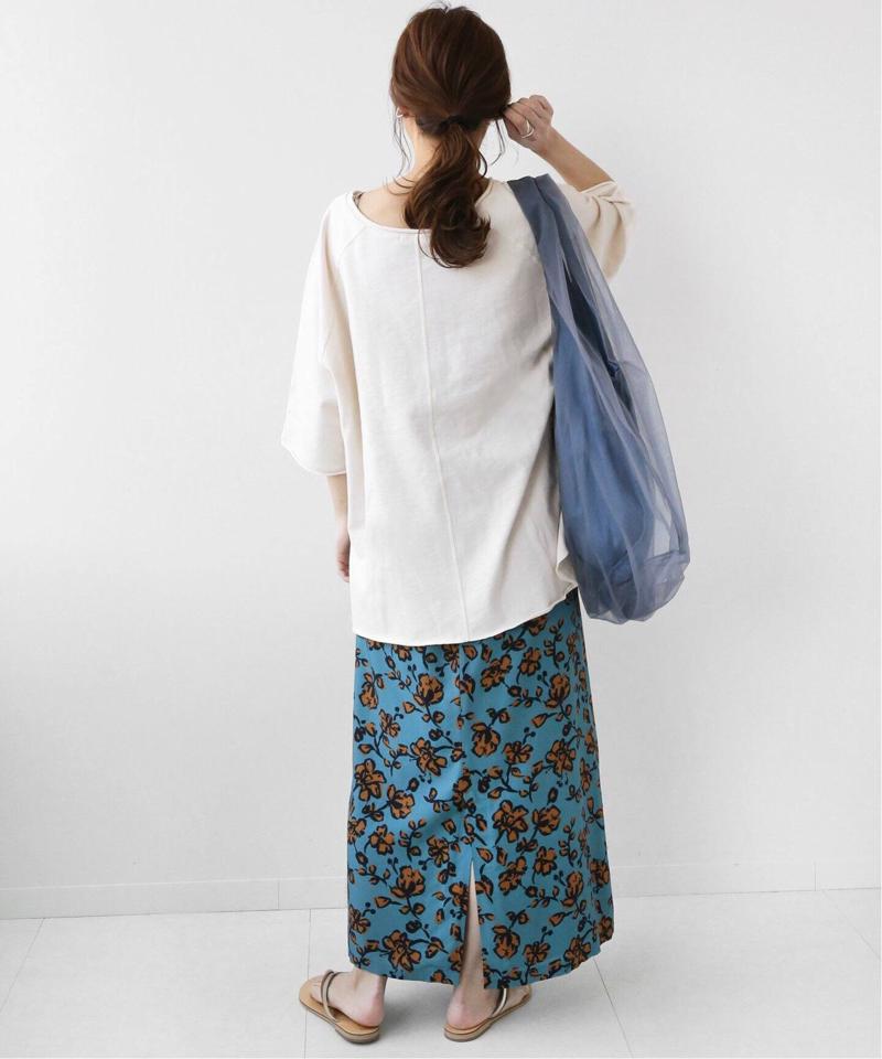 コットンスラブラグランスウェットTEE◆（JOURNAL STANDARD relume）