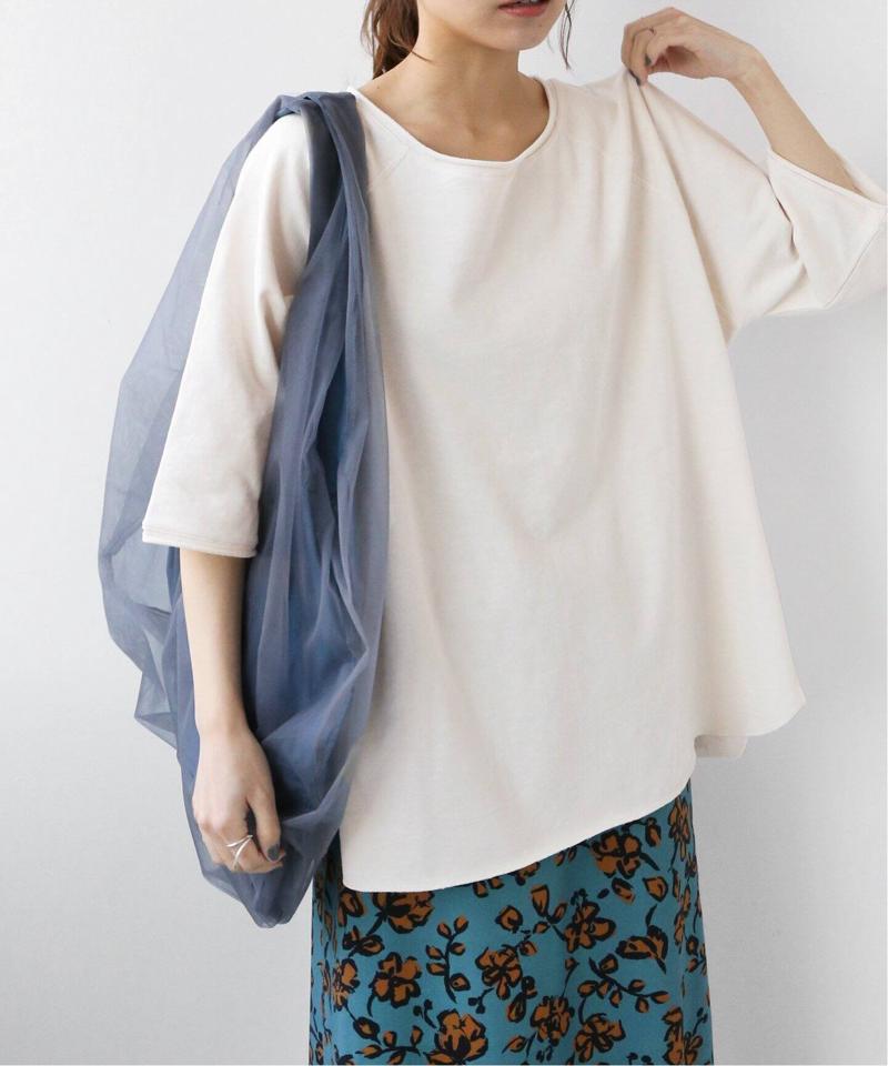 コットンスラブラグランスウェットTEE◆（JOURNAL STANDARD relume）