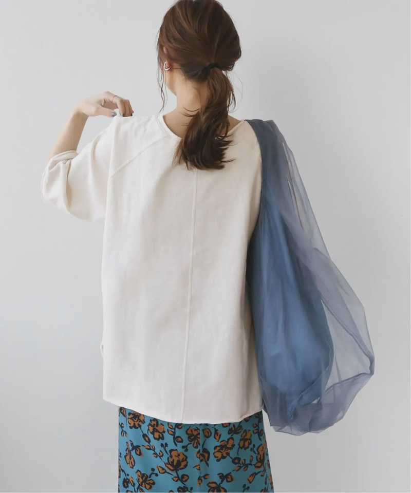 コットンスラブラグランスウェットTEE◆（JOURNAL STANDARD relume）