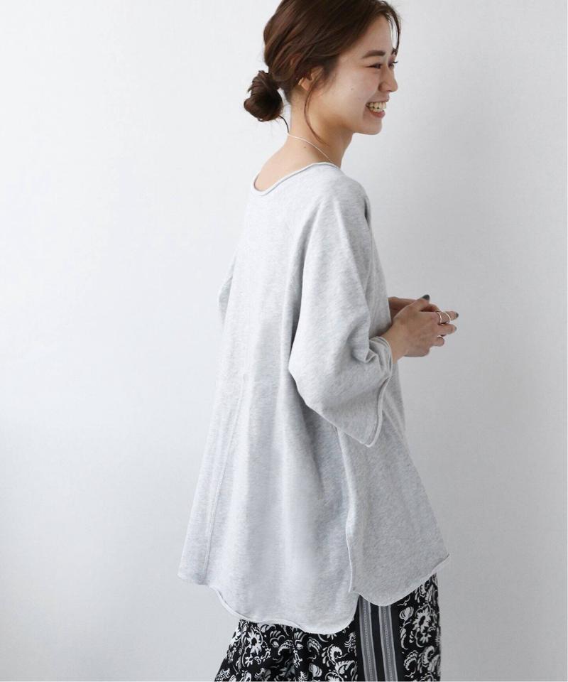 コットンスラブラグランスウェットTEE◆（JOURNAL STANDARD relume）