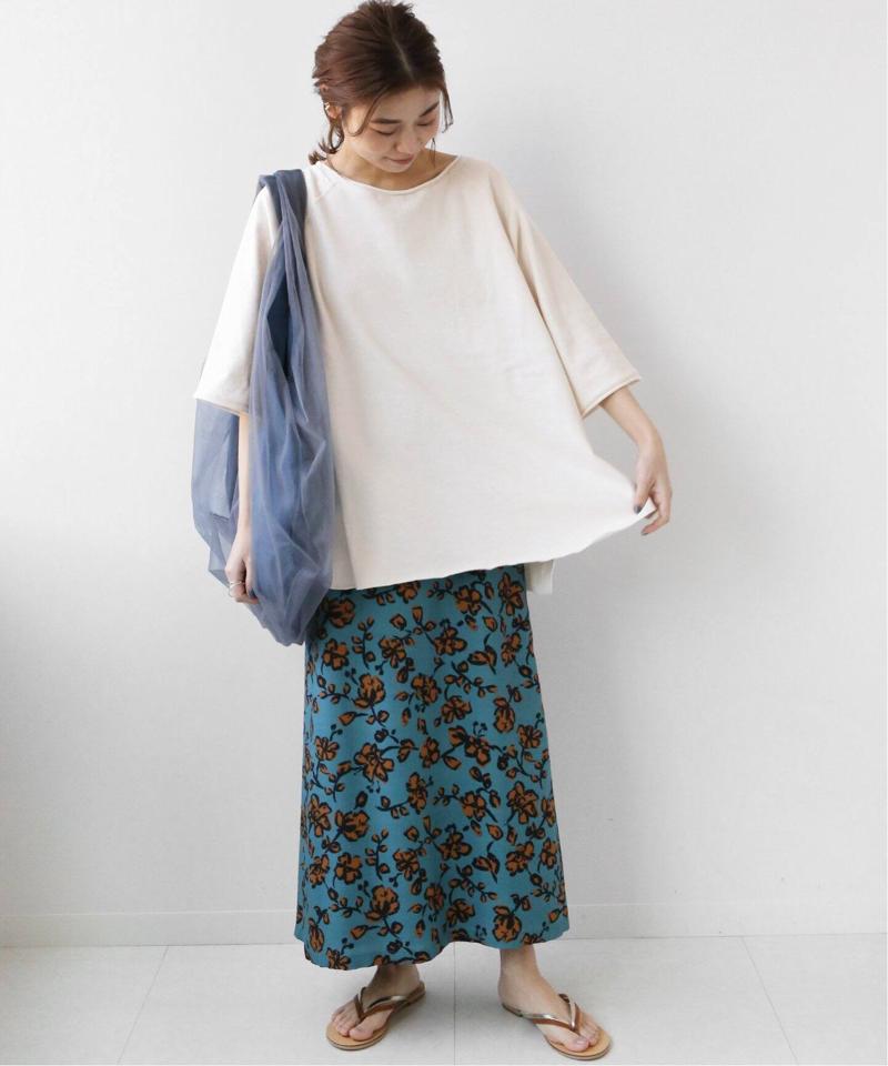 コットンスラブラグランスウェットTEE◆（JOURNAL STANDARD relume）