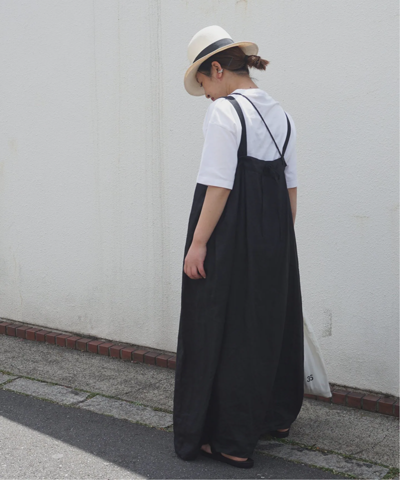 リネンチノワッシャー ベアワンピース◆（journal standard luxe）