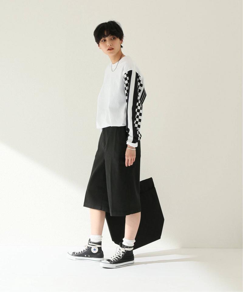 【NOMA t.d.】N STRIPE SLEEVE TEE：カットソー（JOURNAL STANDARD relume）
