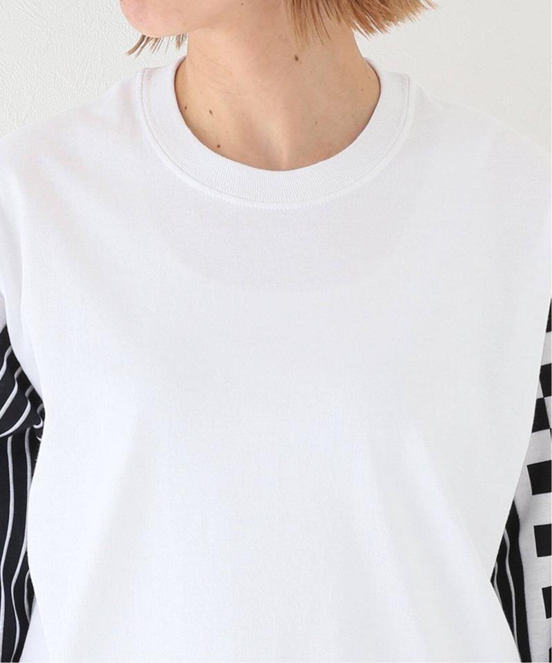 【NOMA t.d.】N STRIPE SLEEVE TEE：カットソー（JOURNAL STANDARD relume）