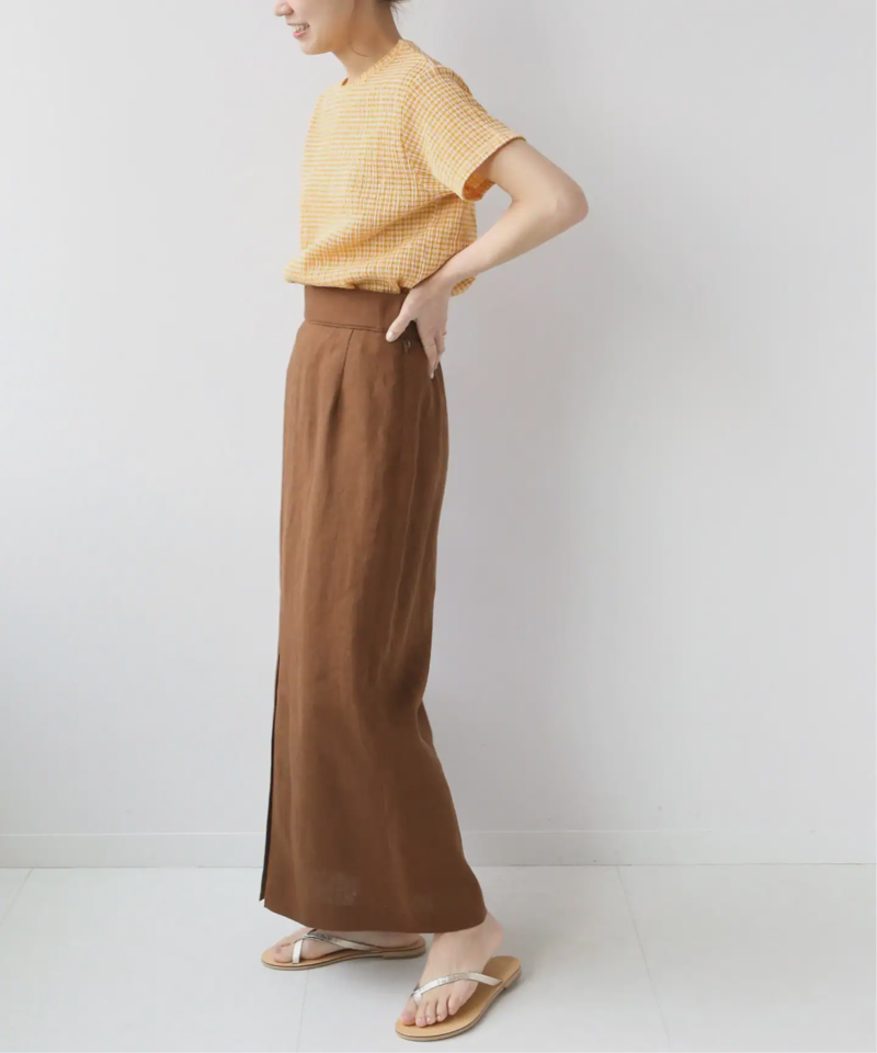 《追加》クレープカールマイヤークルーネックTシャツ◆（JOURNAL STANDARD relume）