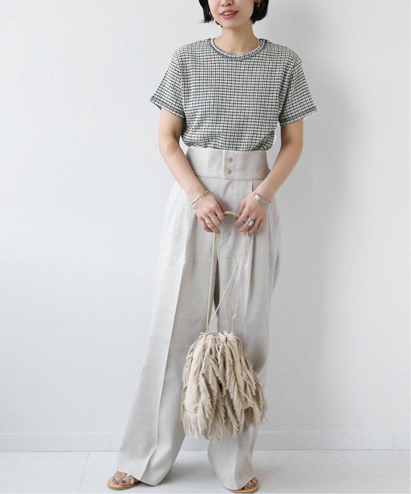 《追加》クレープカールマイヤークルーネックTシャツ◆（JOURNAL STANDARD relume）